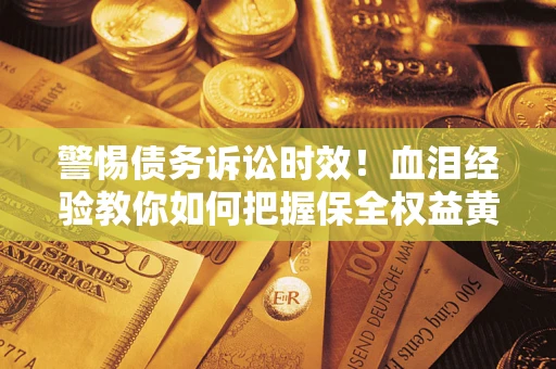 武汉警惕债务诉讼时效！血泪经验教你如何把握保全权益黄金期