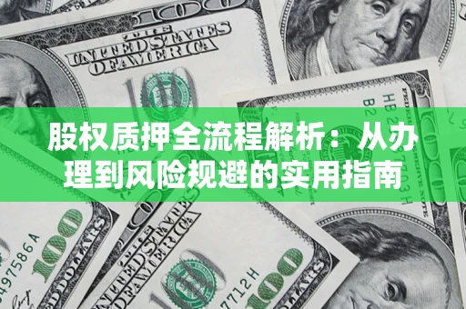 武汉股权质押全流程解析：从办理到风险规避的实用指南