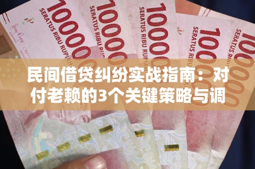 武汉民间借贷纠纷实战指南：对付老赖的3个关键策略与调解盲区解析