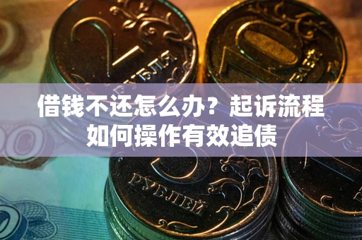 武汉借钱不还怎么办？起诉流程如何操作有效追债