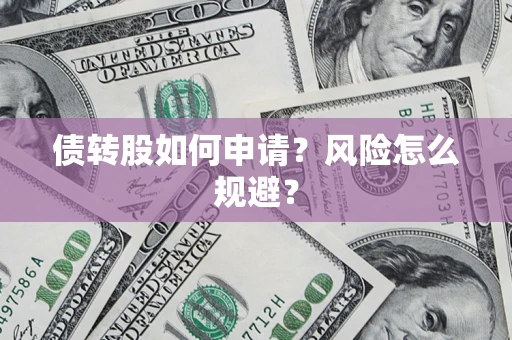 武汉债转股如何申请？风险怎么规避？